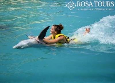 Delfines Swim & Ride en Cozumel