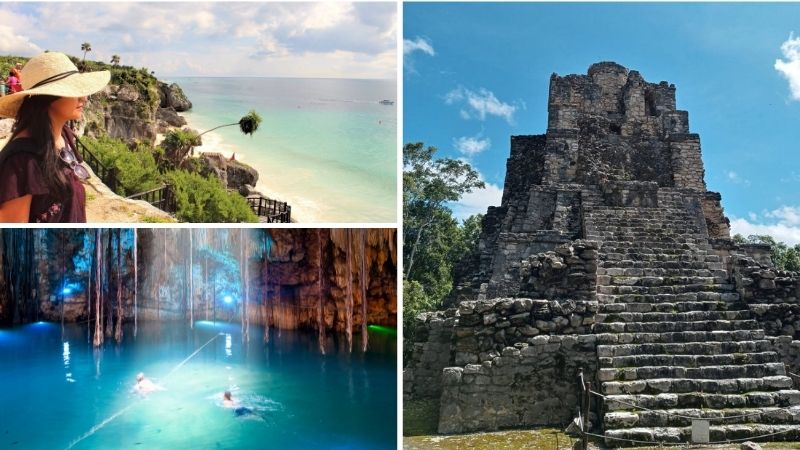 Tour Tulum-Muyil-Cenote y Playa del Carmen